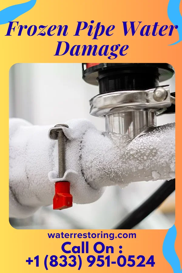 Frozen Pipe Water Damage in Linden, TN